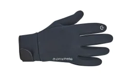 Winter Fahrradhandschuhe, wasserabweisendes und winddichtes Material, Relfektionselemente, Fleecefütterung, Größe: S/M, Farbe: schwarz