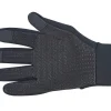 Winter Fahrradhandschuhe, wasserabweisendes und winddichtes Material, Relfektionselemente, Fleecefütterung, Größe: L/XL, Farbe: schwarz
