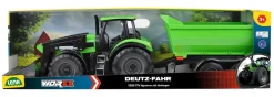 WORXX Traktor Deutz-Fahr Agrotron 7250 TTV mit Anhänger, Schaukarton