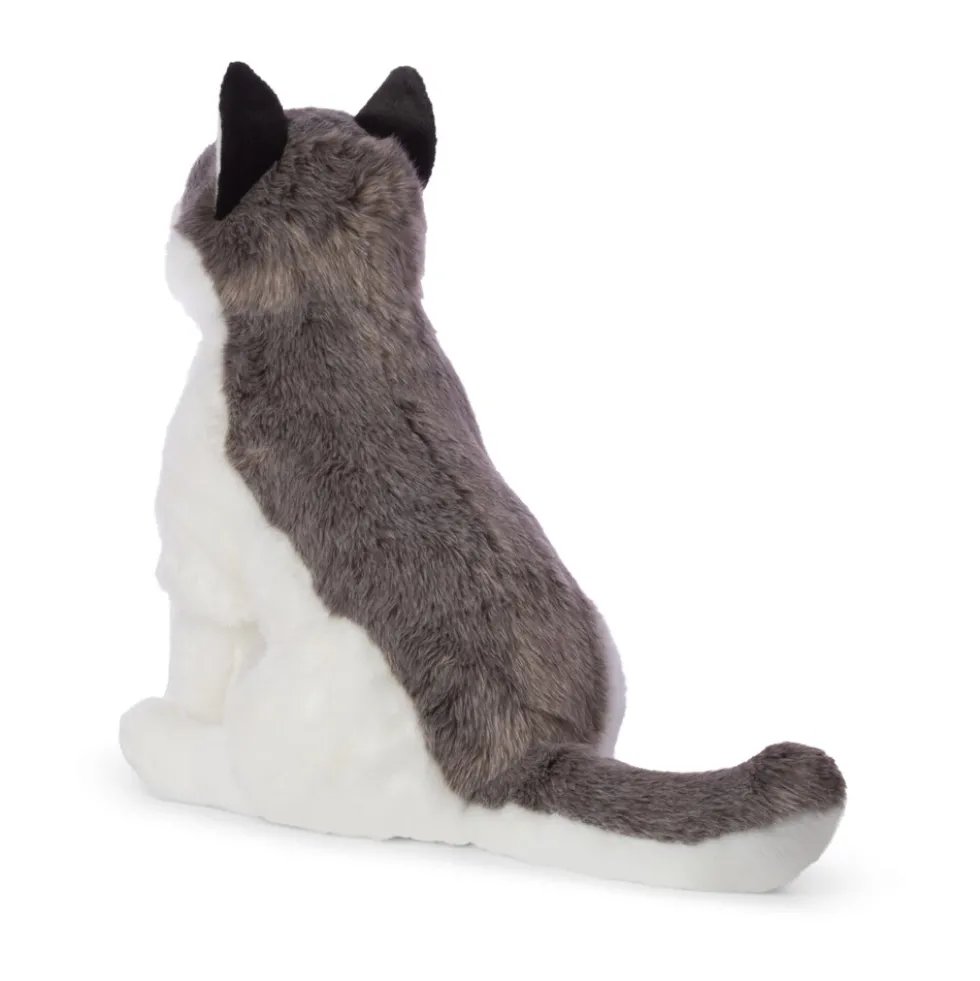 WWF - Plüschtier - Husky (sitzend, 70cm) lebensecht Kuscheltier Stofftier Plüschfigur