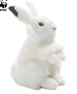 WWF Plüschtier Schneehase (24cm) lebensecht Kuscheltier Stofftier Hase Rabbit