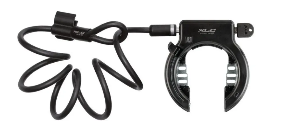 XLC Rahmenschloss Fantomas II LO-F02 + Kabel 1800x10mm