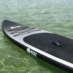 YEAZ SUP Board und Kit BLACK SANDS BEACH - EXOTRACE - SET