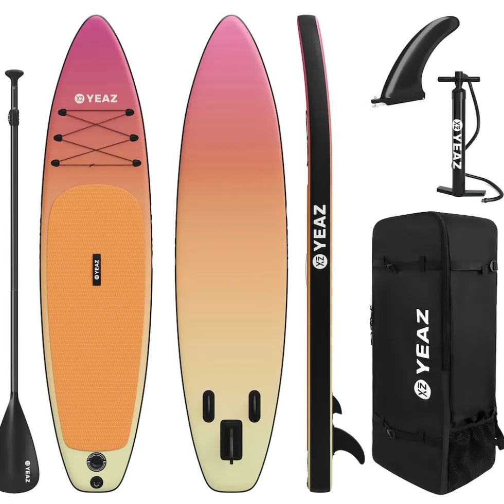 YEAZ SUP Board und Kit PARADISE BEACH - EXOTRACE PRO - SET