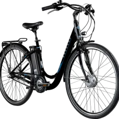 Zündapp Green 2.7 E Bike Damenfahrrad 28 Zoll 150 - 175 cm mit 3 Gang Nabenschaltung Rücktritt Pedelec Hollandrad Citybike Nabenmotor