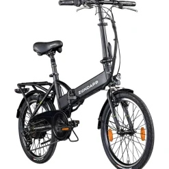 Zündapp Green 1.0 20 Zoll Elektro Klapprad für Erwachsene 150 - 180 cm 6 Gang E Klappfahrrad E Bike Faltrad Pedelec StVZO