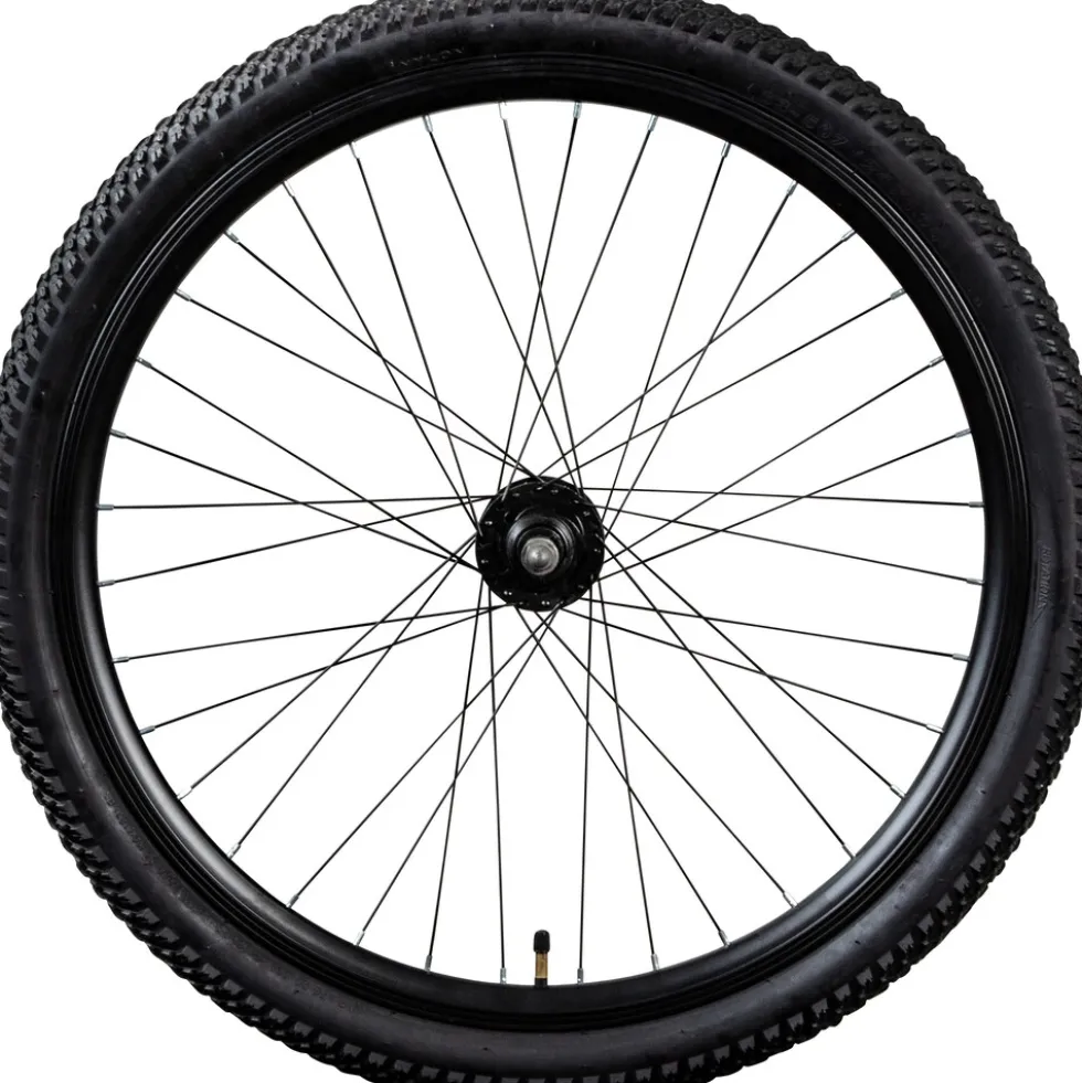 Zündapp Laufradsatz Blue 5.0 24, 26, 28 Zoll Komplettrad MTB Laufrad Set Rad vorne hinten Vorderrad Hinterrad mit Mantel, Schlauch, Speichen