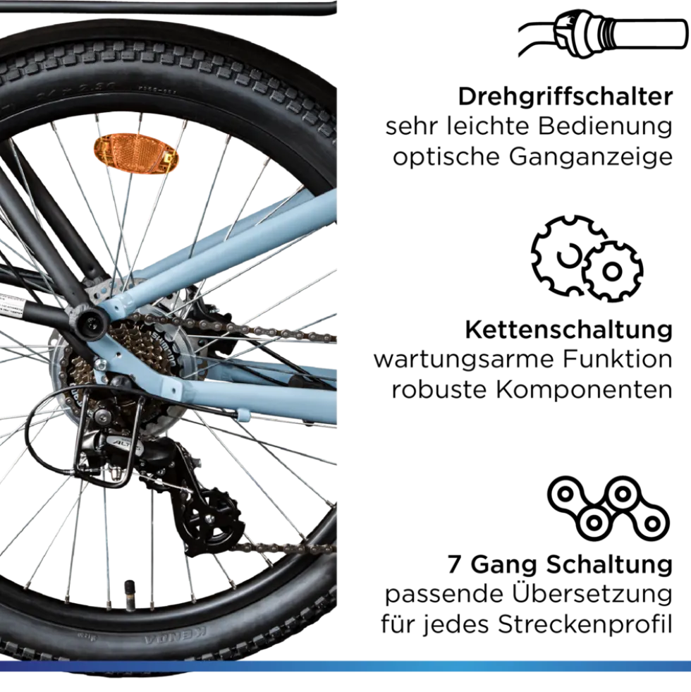 Zündapp Longtail M400 E Bike Lastenrad bis 180 kg 24 Zoll Elektrofahrrad 160-195 cm Mittelmotor Cargo Elektro Fahrrad 7 Gänge Pedelec