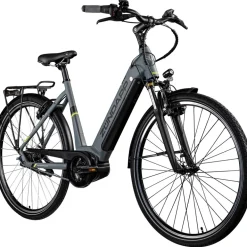 Zündapp X600 E Bike Damenfahrrad 155 - 180 cm Stadtrad Pedelec 7 Gang Shimano Schaltung Cityrad mit Bosch Mittelmotor Hollandrad
