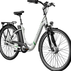Zündapp Z510 E Bike Damenfahrrad ab 155 cm Rücktritt Pedelec 28 Zoll Fahrrad mit tiefem Einstieg Hollandrad mit 3 Gang Nabenschaltung StVZO