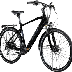 Zündapp Z810 E Bike Herren Trekkingrad ab 175 cm Elektrofahrrad 550 Wh Pedelec Trekking Rad Fahrrad mit 8 Gang und Beleuchtung StVZO