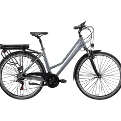 Zündapp Z802 E Bike Trekkingrad Damen ab 160 cm mit Nabenmotor Pedelec Trekking Fahrrad mit 21 Gang und Beleuchtung StVZO