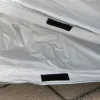 Zweirad-Faltgarage, bis 29" E-Bikes, mit Klettverschluss in der Mitte, Größe: 100 x 200 cm, Farbe: grau